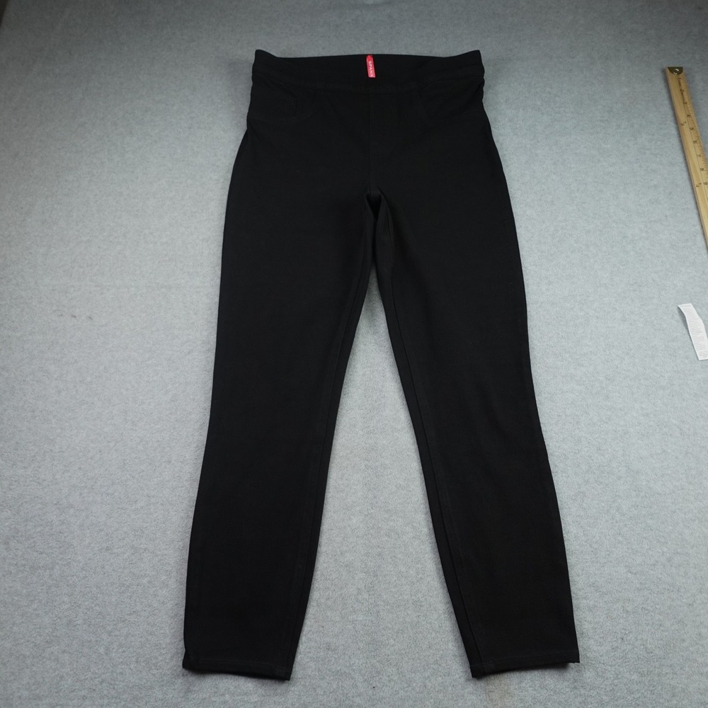 Spanx Jeggings Womens MP Black Twilight Slim Pants Shaping Legging